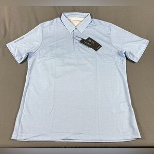 Galvin Green Golf Shirt Polo Marv XL Light Blue Polyester Spandex